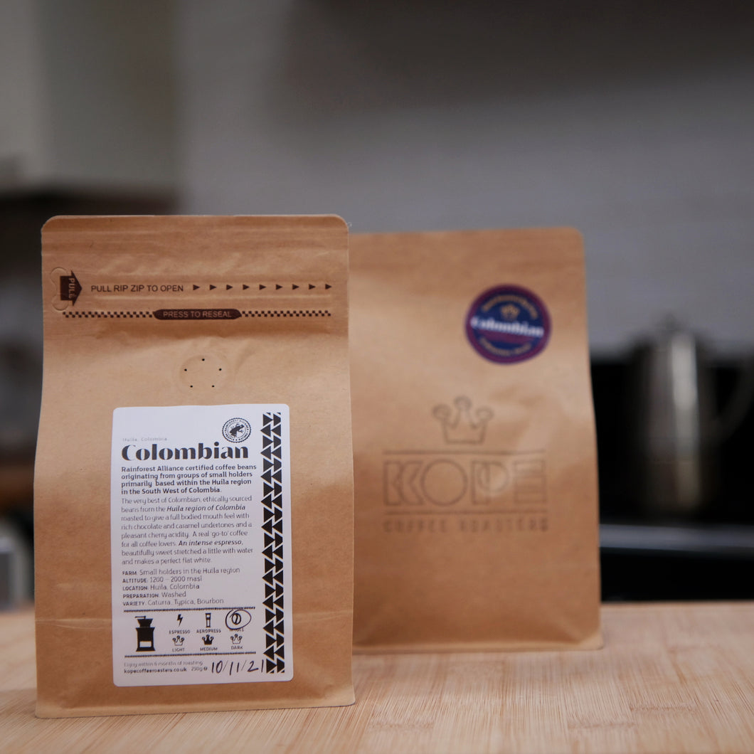 Colombian speciality coffee beans - 250g